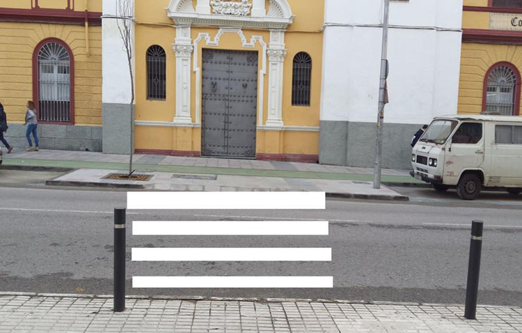 Petición de un paso de peatones