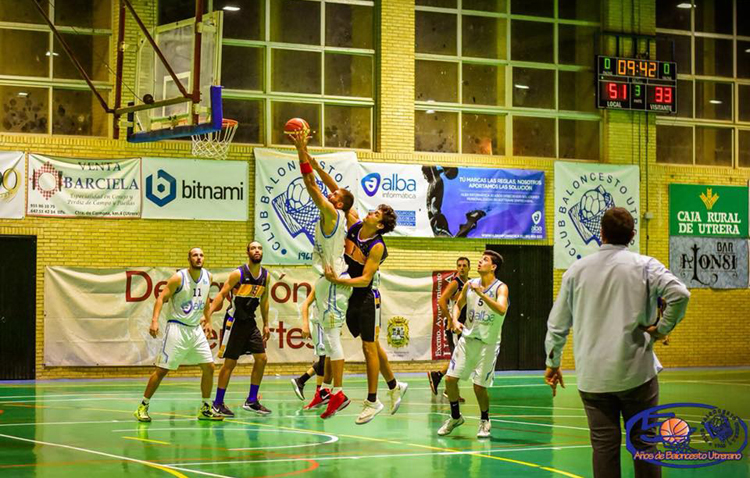 C.B. UTRERA 94 – 65 ENRIQUE BENÍTEZ: El Club Baloncesto Utrera no da opción a Huelva y sigue sin perder