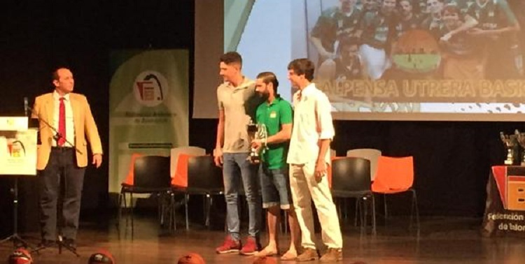 El baloncesto utrerano, premiado en la Gala FAB Sevilla 2015