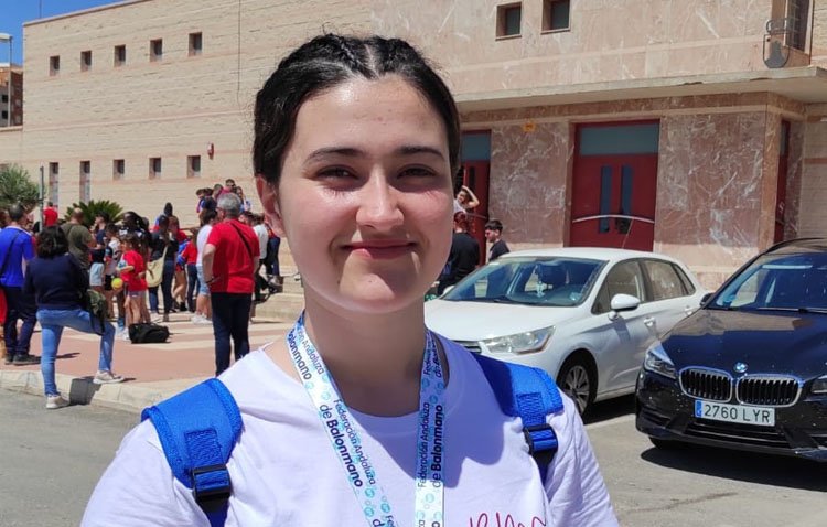 La utrerana Elena Jiménez se proclama campeona de Andalucía de Balonmano juvenil