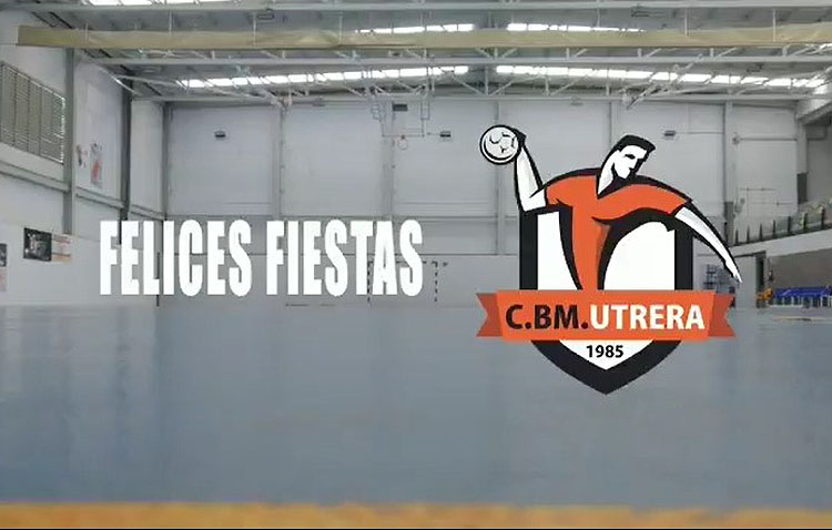 El Club Balonmano Utrera pinta de color sus deseos para 2021 en una especial felicitación navideña