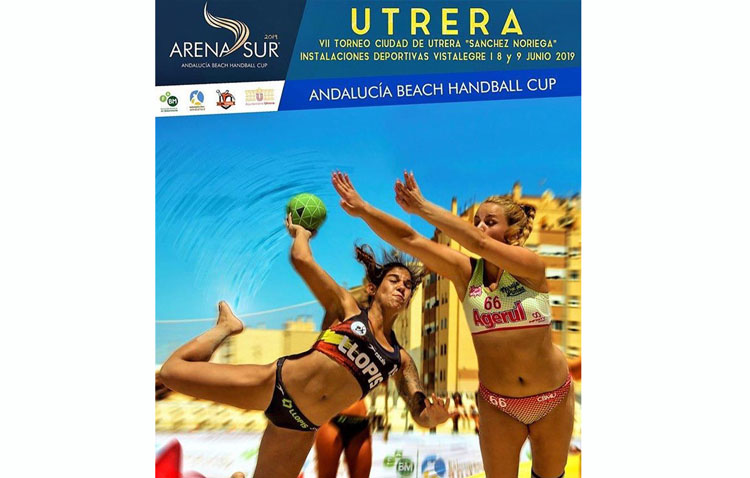 Utrera se convierte en el epicentro del balonmano playa andaluz