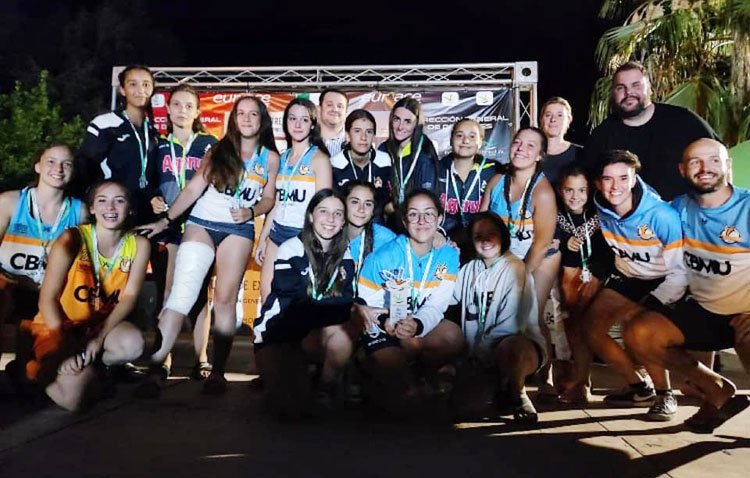 El Balonmano playa Utrera, subcampeón del circuito extremeño