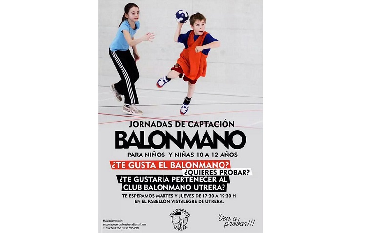 El Balonmano Utrera capta nuevos talentos