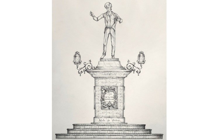 El nuevo monumento de Bambino en Utrera será de bronce y se desconoce su ubicación definitiva