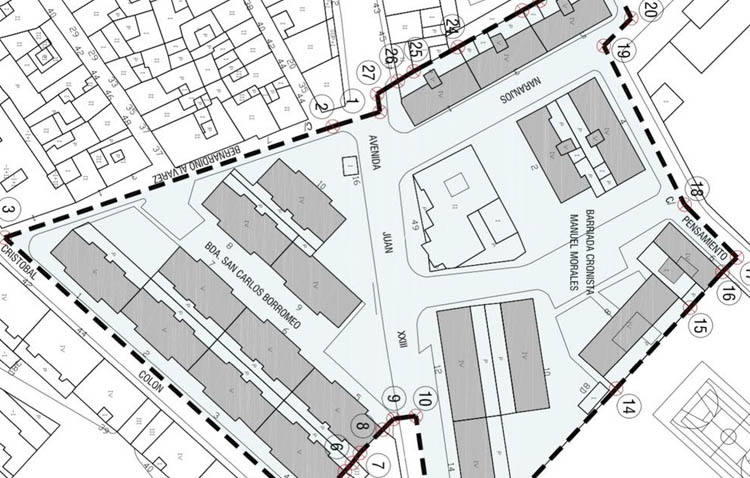 El PSOE celebra el acuerdo para la rehabilitación de la barriada San Carlos Borromeo gracias al «duro trabajo del gobierno socialista»