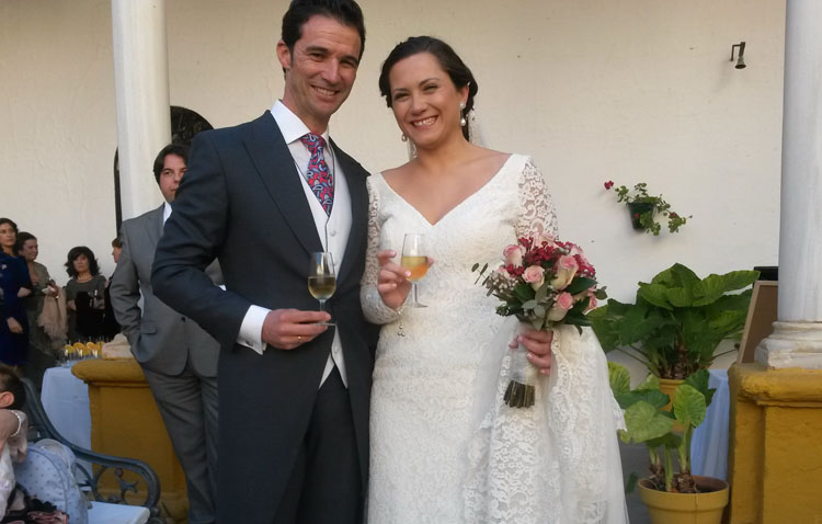 Luis Vilches y Rocío Clavijo, boda en Utrera