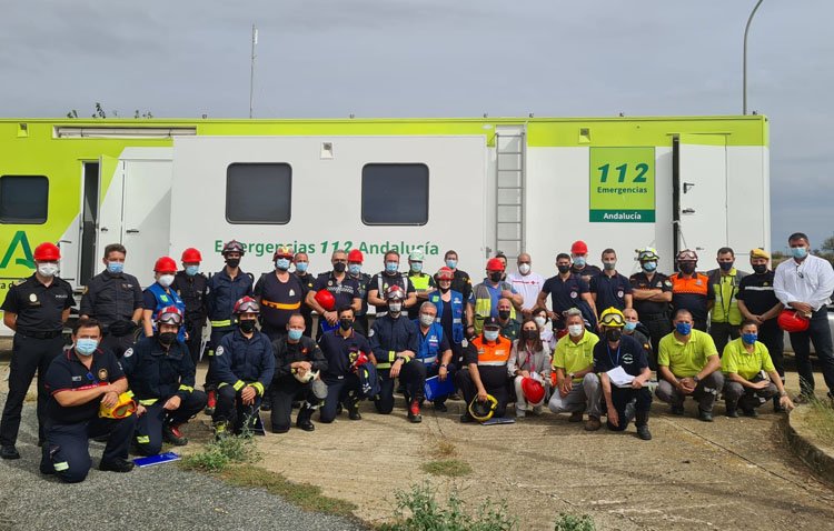Los Bomberos de Utrera, preparados para actuar ante riesgos sísmicos