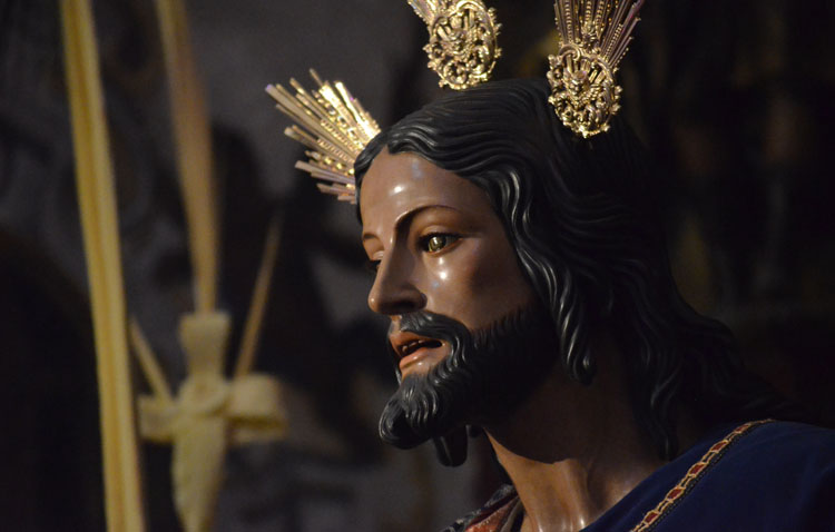 Los cultos al Señor en su Entrada en Jerusalén se trasladan a la parroquia de Santiago por obras en la capilla de la Trinidad