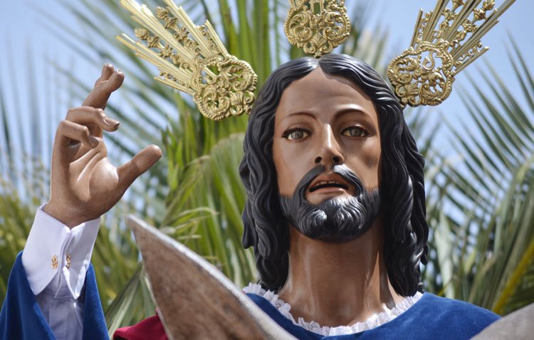 La hermandad de la Trinidad organiza una exaltación por las bodas de plata de la actual imagen de la Borriquita