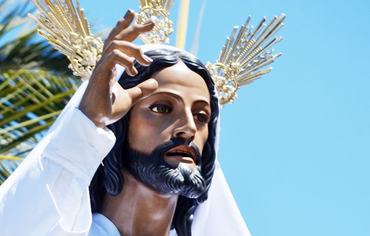 Una exaltación en la Trinidad por las bodas de plata de la actual imagen de la Borriquita