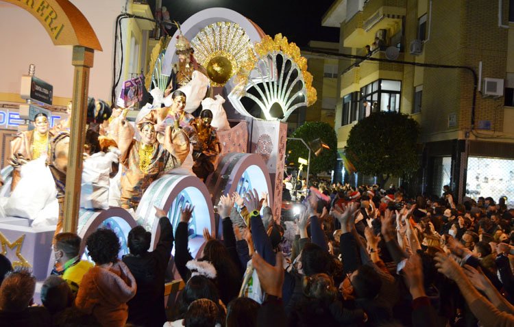 Este será el recorrido de la cabalgata de los Reyes Magos de Utrera en 2023