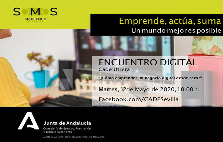 El CADE pone en marcha un encuentro virtual para enseñar a crear un negocio digital desde cero