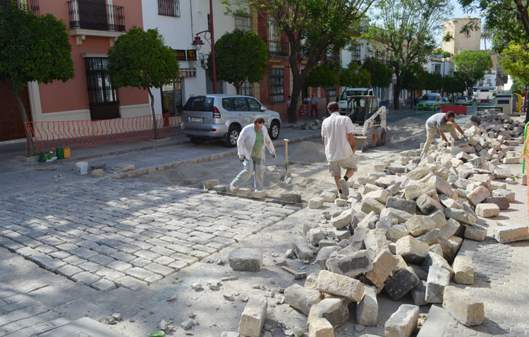 La Corredera estará cerrada un mes para que la empresa que realizó la obra arregle el trabajo mal hecho