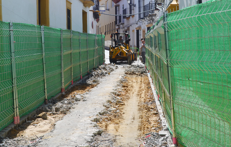 Comienza la reurbanización de la calle Menéndez Pelayo