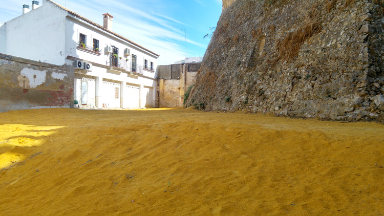 La nueva calle peatonal junto al castillo se llamará «Paseo del Mostachón»