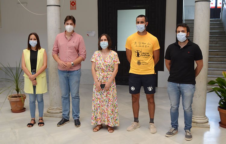 Un Camino de Santiago solidario con parada en Utrera