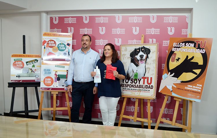 El Ayuntamiento de Utrera lanza una campaña sobre la recogida de excrementos caninos y de la basura y residuos