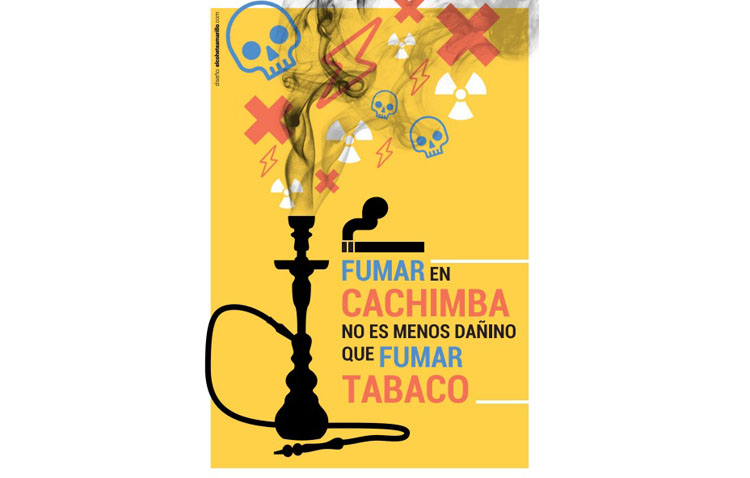La unidad de gestión clínica Utrera Sur alerta de las consecuencias de fumar cachimba