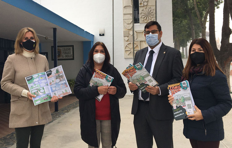 Las aceitunas gordales y manzanilla se adentran en los colegios de Utrera