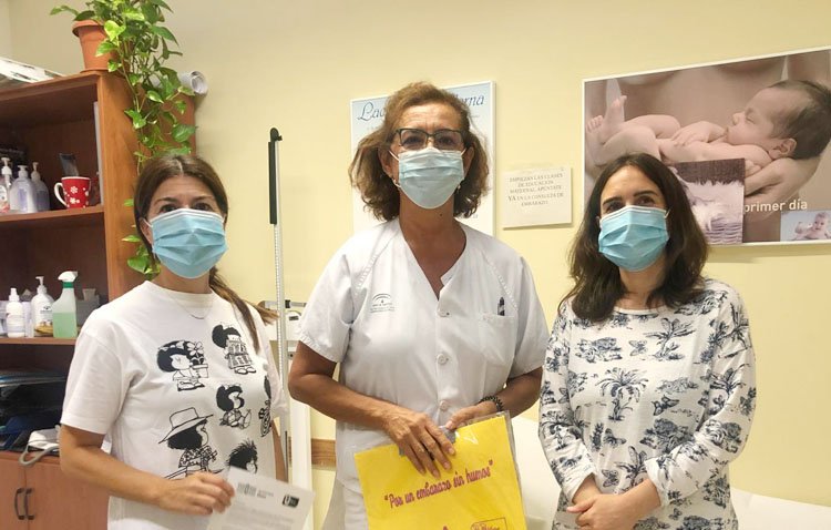 Un programa municipal lucha en Utrera contra el tabaquismo durante el embarazo y la lactancia