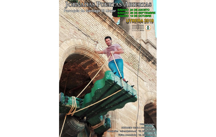 Otra oportunidad para descubrir el campanario de la parroquia de Santiago y la tradición campanera de Utrera