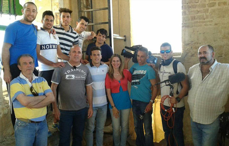 Los campaneros de Utrera, protagonistas de un reportaje en TVE (VÍDEO)
