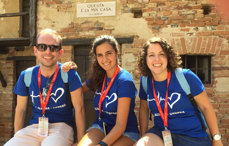 Cinco jóvenes utreranos participan en un evento internacional por los «lugares salesianos»