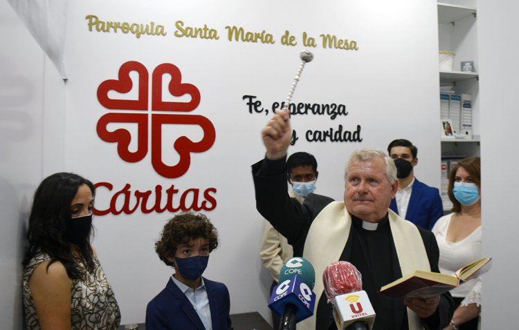 La «casa» de Cáritas de Santa María abre sus puertas para ser «lugar de encuentro y acogida a los más necesitados»