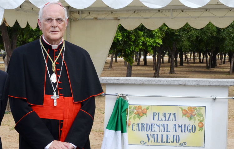 El cardenal Carlos Amigo preside este viernes la eucaristía conmemorativa del cincuentenario de la Quinta Angustia