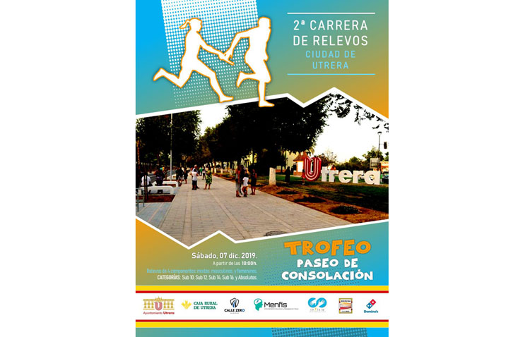 Una carrera de relevos para promocionar el atletismo en Utrera