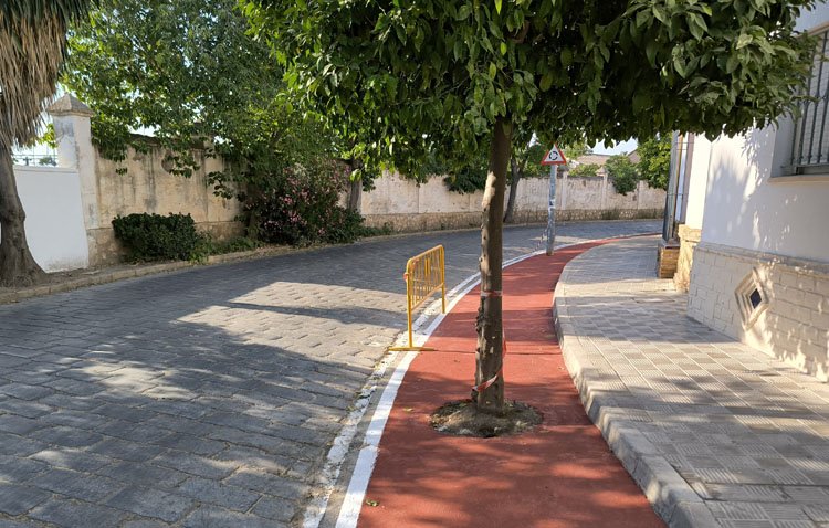 El Ayuntamiento de Utrera eliminará el carril bici de la avenida Abate Marchena y recuperará los aparcamientos