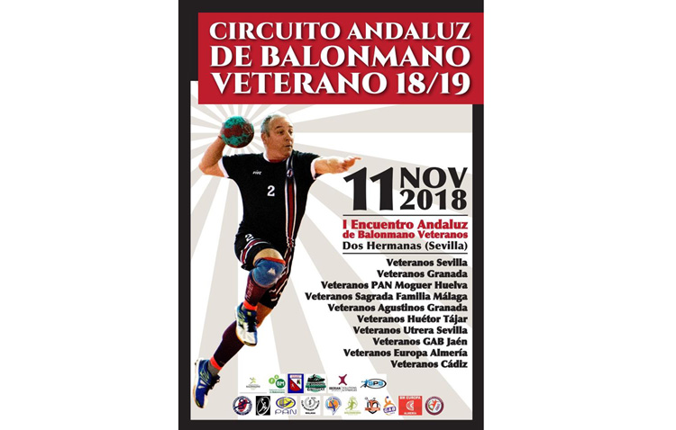 Utrera participa en el circuito andaluz de balonmano veterano