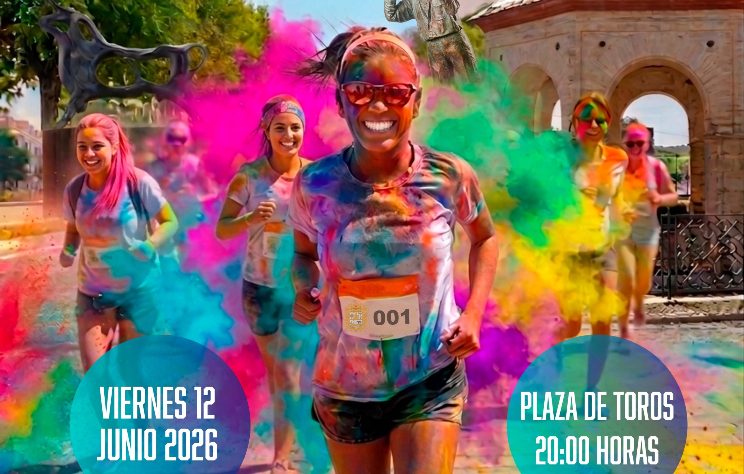 Abierto el plazo de inscripción para la V Carrera de Colores, que tendrá lugar el 12 de junio