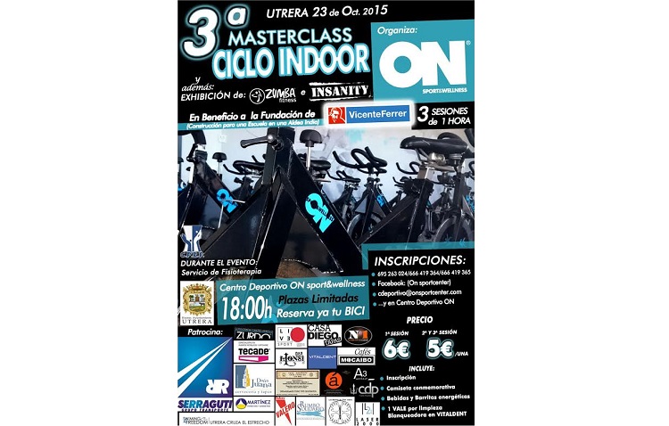 cartel-masterclass-spinning-ciclismo-indoor-solidario