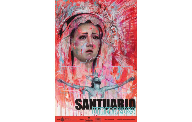 Un colorido cartel para anunciar la Semana Santa de los Muchachos de Consolación