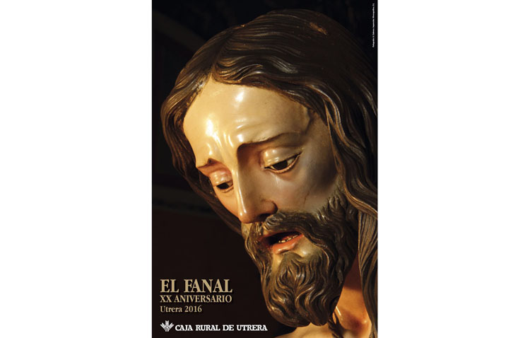 La tertulia «El Fanal» anuncia la Semana Santa de su vigésimo aniversario con un primer plano de Jesús Atado a la Columna