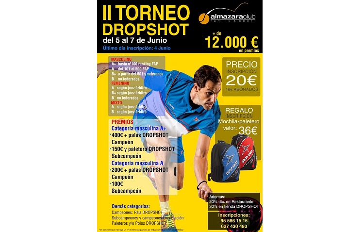 Almazara Club organiza el II Torneo Dropshot