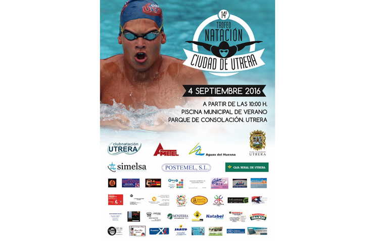 El trofeo de natación «Ciudad de Utrera» llegará a la piscina de Consolación el 4 de septiembre