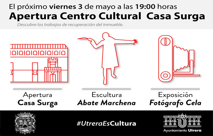 La Casa Surga reabre con una exposición fotográfica del utrerano José Cela