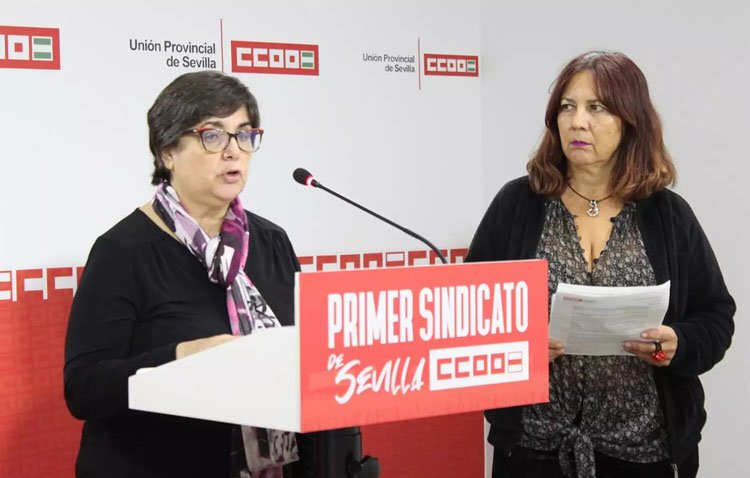 Comisiones Obreras condena el asesinato de la joven en Utrera y alerta del «negacionismo» de la violencia contra las mujeres