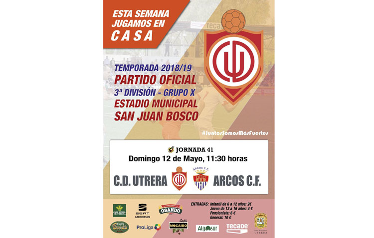 C.D. UTRERA – ARCOS C.F.: La victoria clave para amarrar el play off