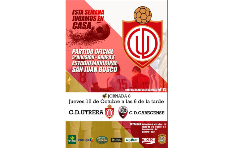 C.D. UTRERA – CD CABECENSE: A seguir sumando