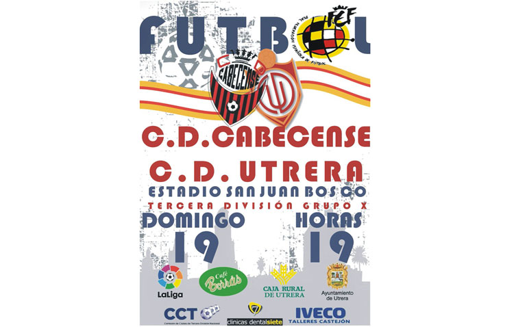 C.D. UTRERA – C.D. CABECENSE: El utrera buscará la victoria para compensar los malos resultados a domicilio