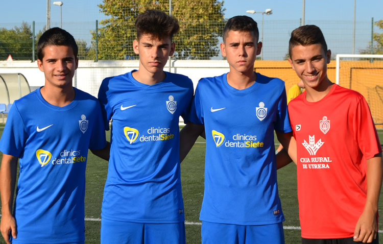 Cuatro cadetes del C.D. Utrera convocados por la selección sevillana