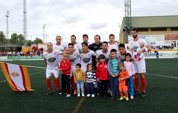 El once inicial del Club Deportivo Utrera