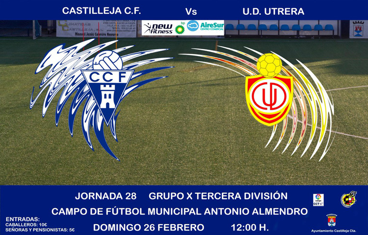 Castilleja C.F. – C.D. Utrera: los utreranos a prueba