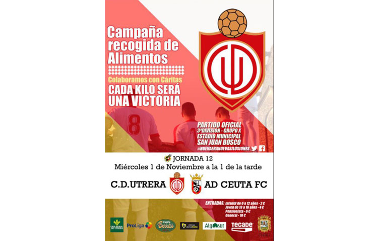 C.D. UTRERA – A.D. CEUTA F.C.: Oportunidad para volver a la senda de la victoria
