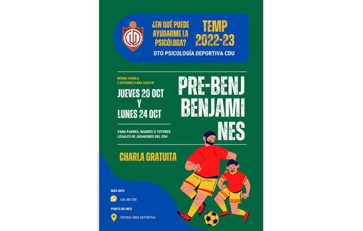 El C.D. Utrera pone en marcha unas charlas orientativas para los padres de sus jugadores
