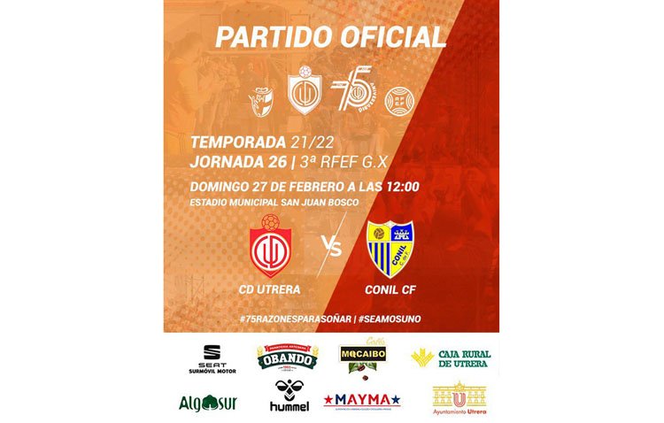 C.D. UTRERA – CONIL C.F.: No se puede fallar